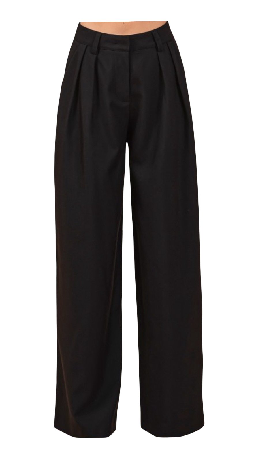 Fina Black Trouser Pant